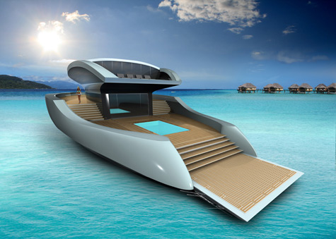 Esthec Solar-Powered Superyacht