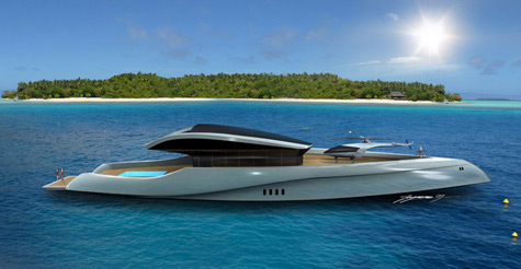 Esthec Solar-Powered Superyacht