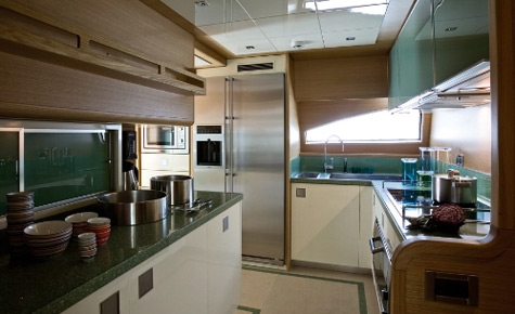 Yacht Kitchen Design by Ernestomeda