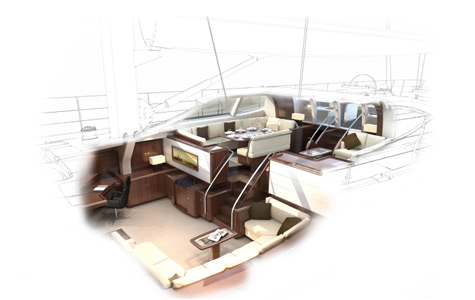 Oyster 100 interior