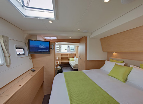 Lagoon 620 interior