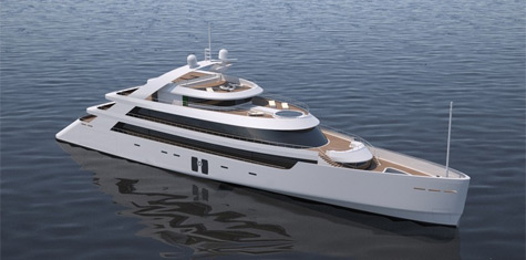 Shining 63m Superyacht Concept