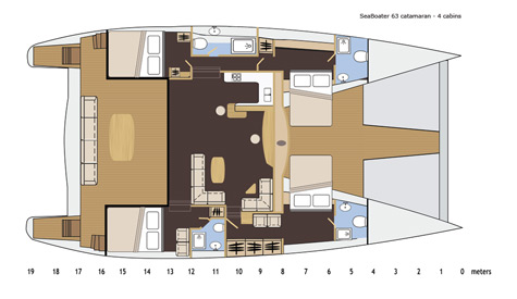 SeaBoater Catamaran 63