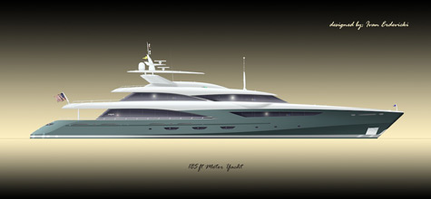 Ivan Erdevicki 185 ft motor yacht