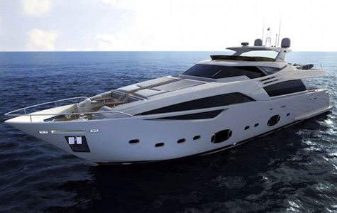 Ferretti Custom Line 100 Yacht project