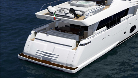 Ferretti Custom Line 100 Yacht project