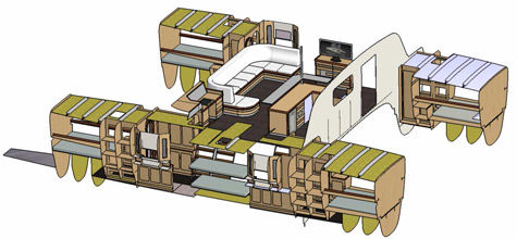 Soubise 70 Carbon Line Catamaran