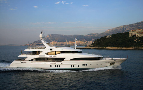 145 motor yacht Told U So by Benetti Yachts and Molori Design