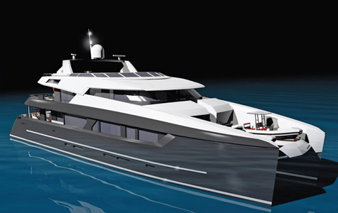 The 40m Sunreef Power Catamaran Concept By Design Unlimited And BMT 