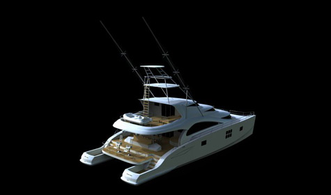 70 Sunreef Power Sport Fish Catamaran