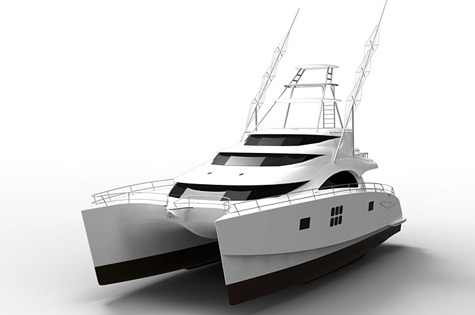 75 Sunreef Power Sport Fish Catamaran