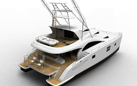 75 Sunreef Power Sport Fish Catamaran