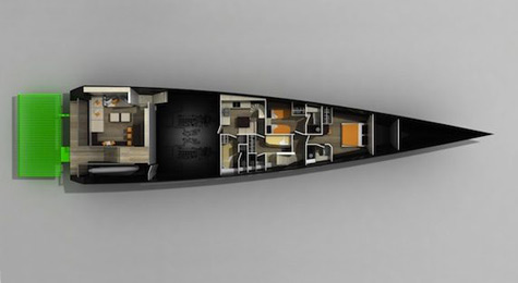 Tail Hull: The 38m Superyacht Concept By Studio Cafiero