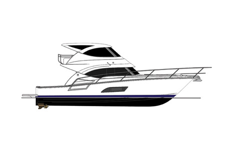 Riviera 53 Enclosed Flybridge