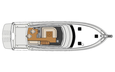 Riviera 53 Enclosed Flybridge