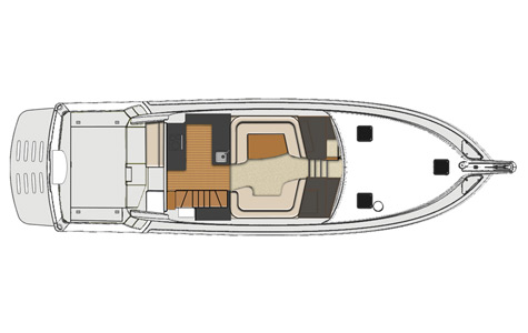 Riviera 53 Enclosed Flybridge