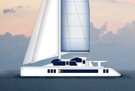 Paracas 82 luxury sailing catamaran