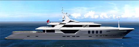 Ruea Yachts, Design Unlimited And BMT Nigel Gee Team Up For A 75m Superyacht