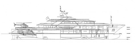 Ruea Yachts, Design Unlimited And BMT Nigel Gee Team Up For A 75m Superyacht