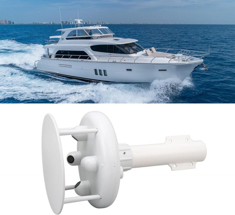 Ultrasonic Anemometer, IP65 Waterproof Easy Installation Thermo Hygrometer Sensors for Fishing Boat 