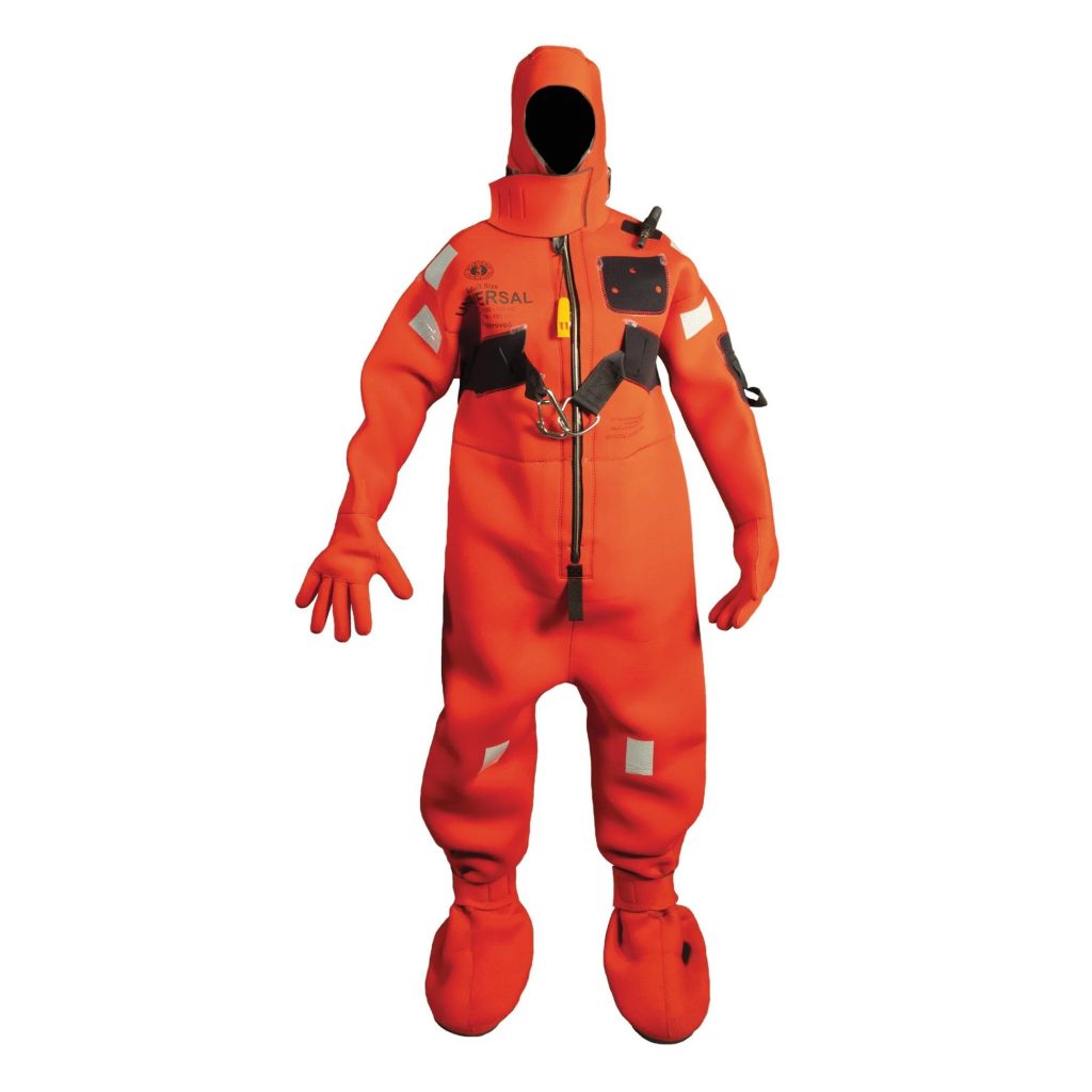 Mustang Survival Neoprene Cold Water Immersion Suit With Harness-Adult Universal