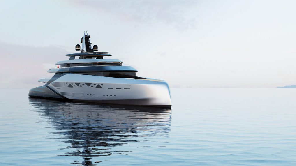 Design Storz Unleashes Elegance: The Skia 109-Meter Superyacht Concept Takes Center Stage